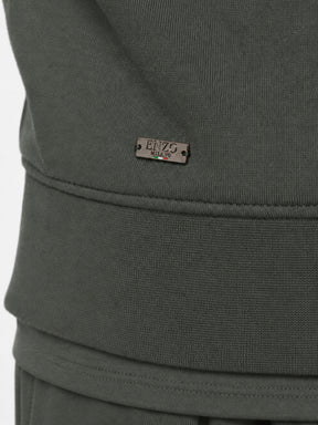 Enzo Milano | Mens Half Zip Sweatshirt