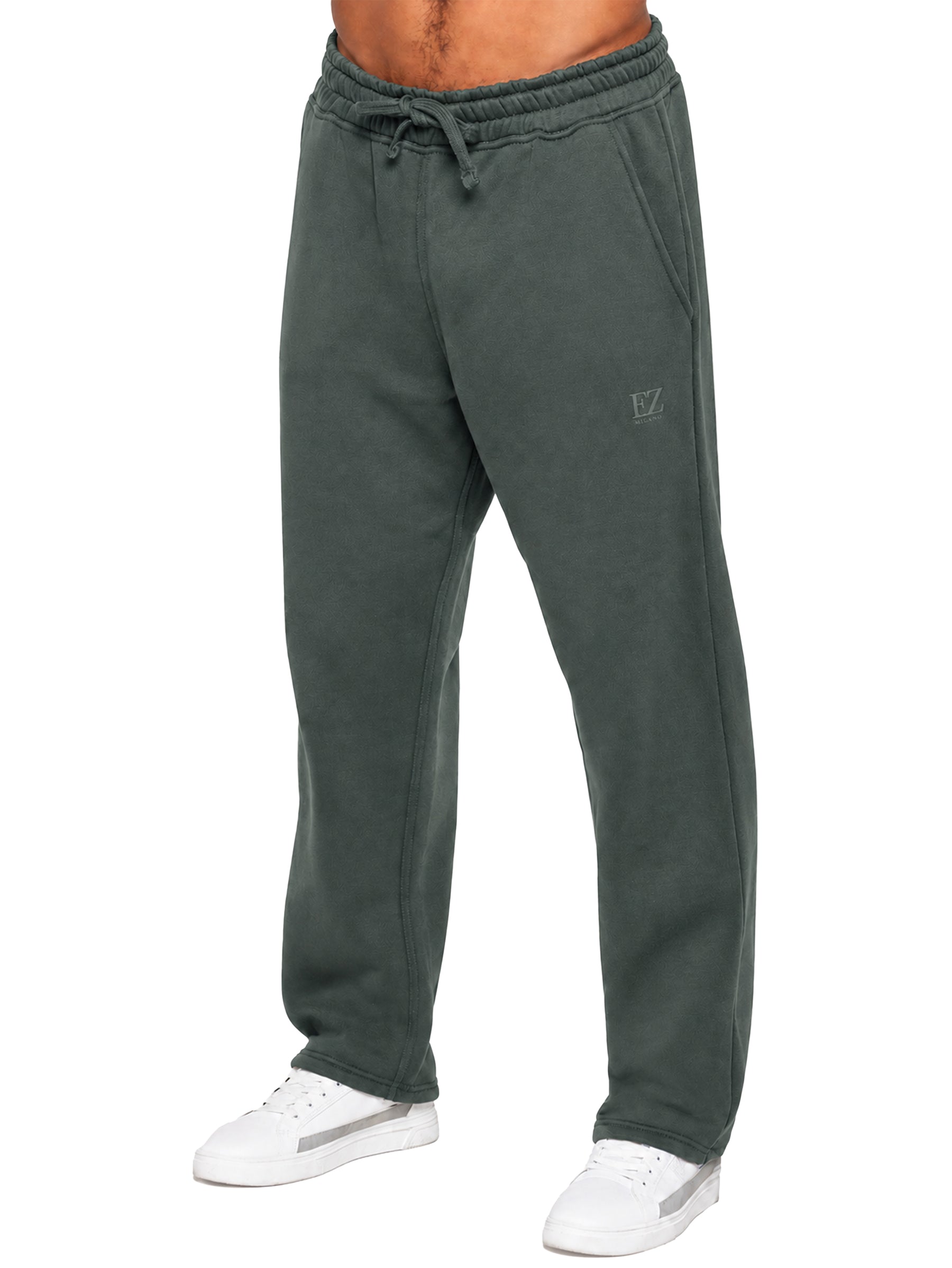Enzo Milano | Mens Open Hem Joggers