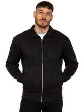 Enzo Milano | Mens Full Zip Collared Sweatshirt