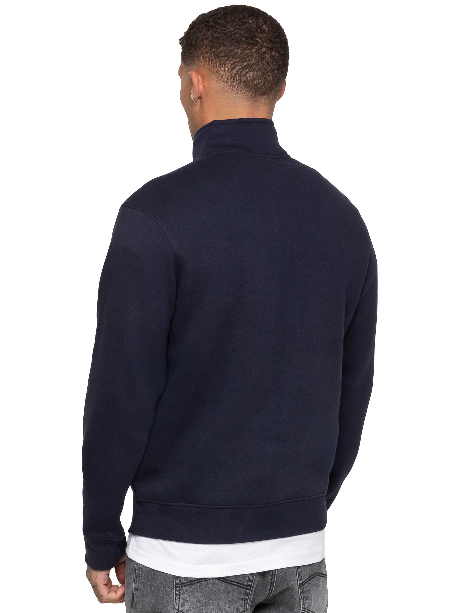 Enzo Milano | Mens Half Zip Sweatshirt
