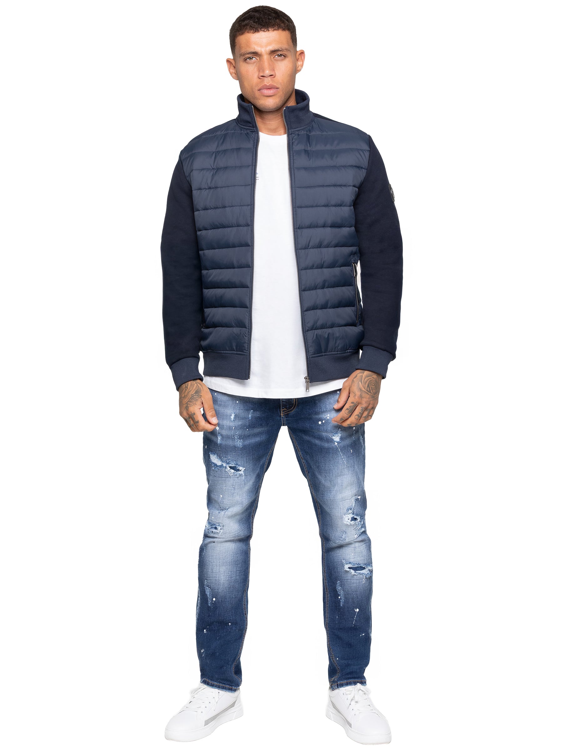 Enzo Milano | Mens Hybrid Jacket