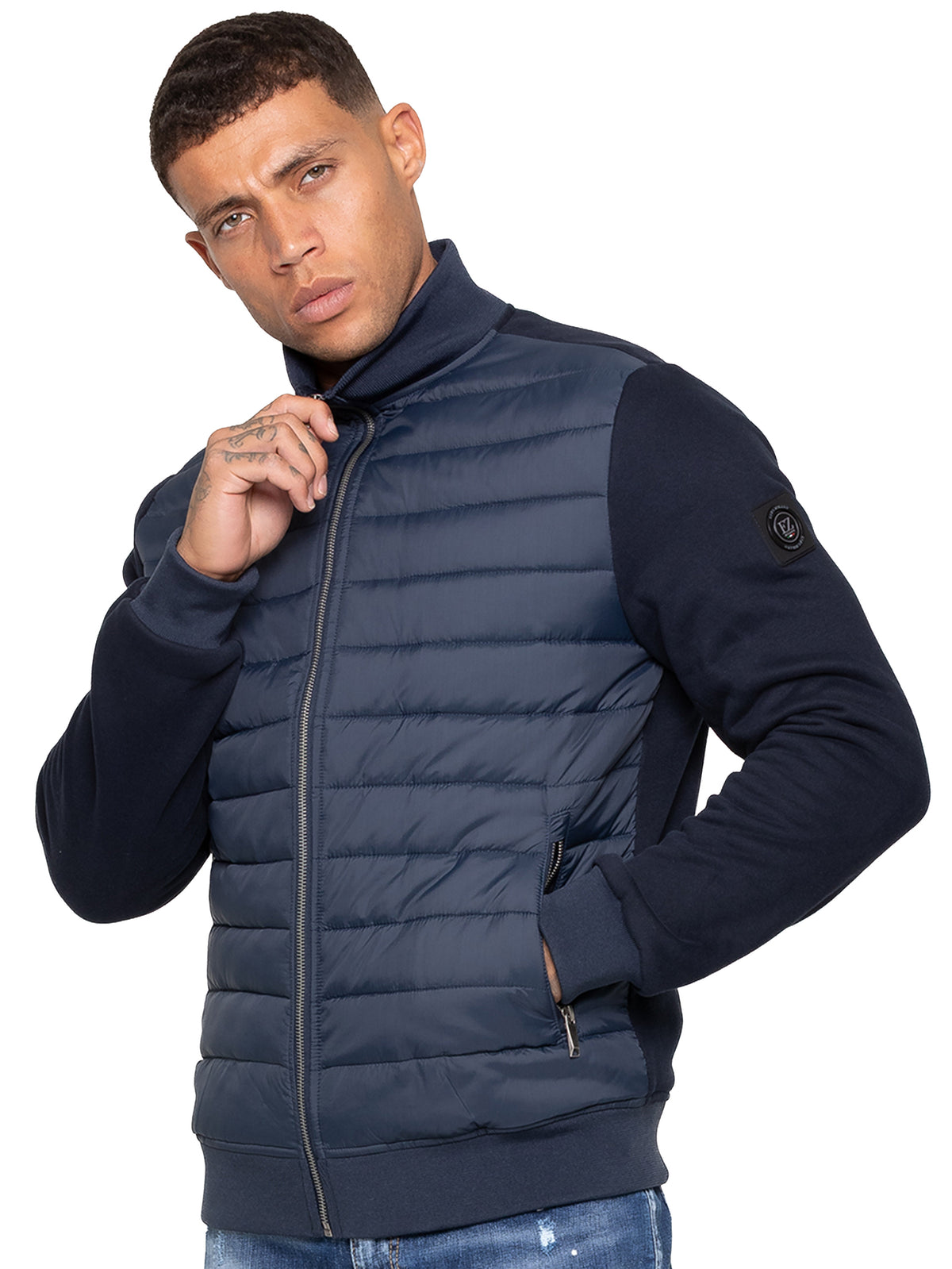 Enzo Milano | Mens Hybrid Jacket