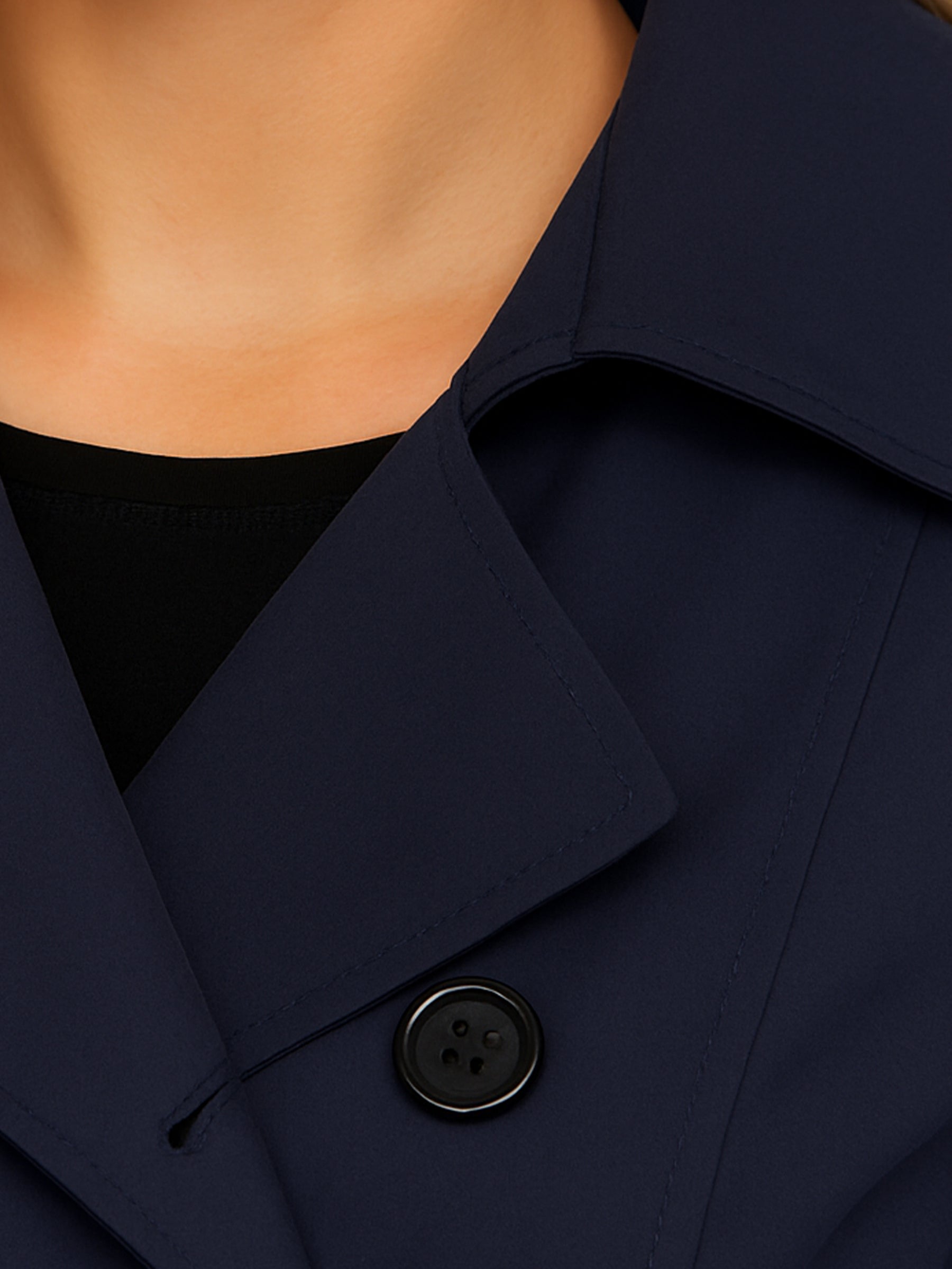 Enzo | Womens Long Trench Coat