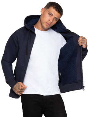 Enzo | Men’s Borg Lined Hoodie