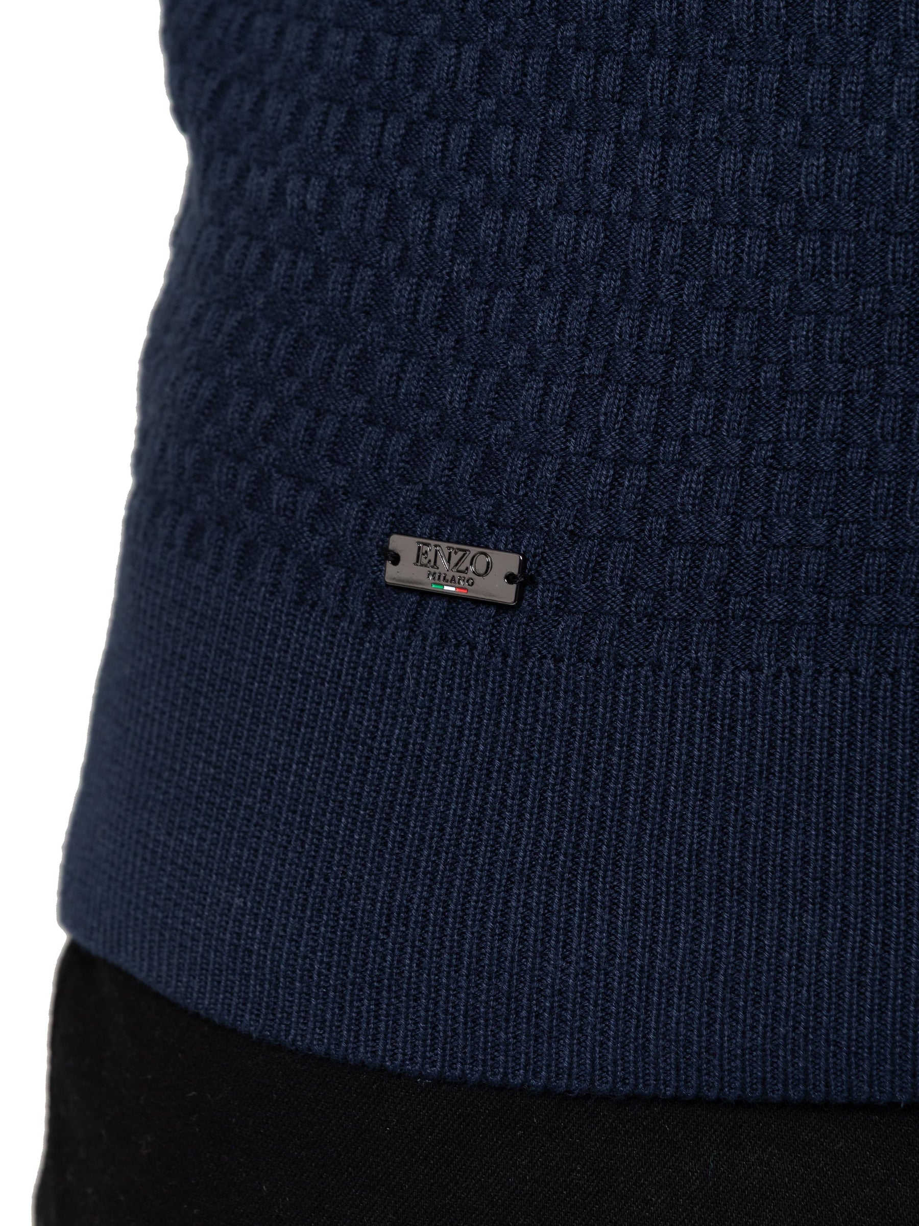 Enzo | Mens Crew Neck Knit Jumper