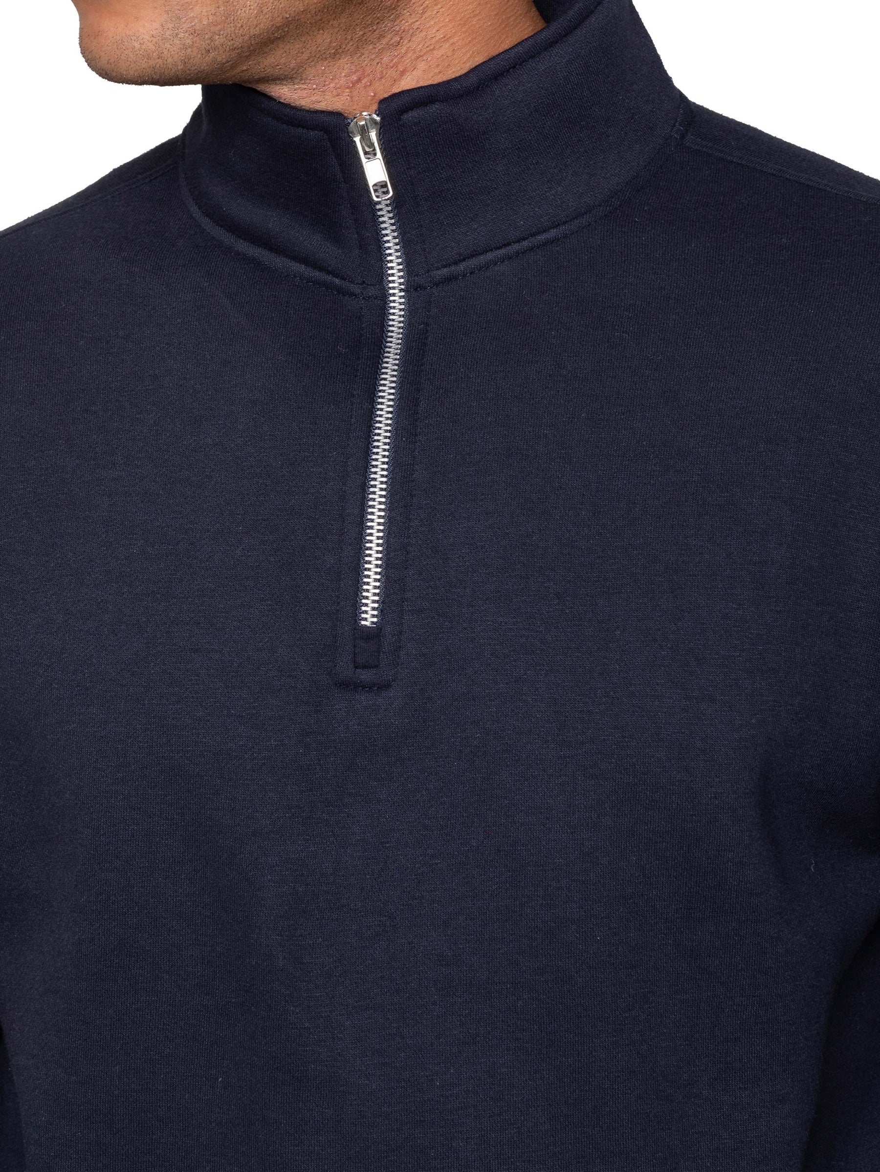 Enzo Milano | Mens Half Zip Sweatshirt