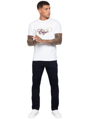 Enzo Milano | Mens Active Flex Tapered Jeans