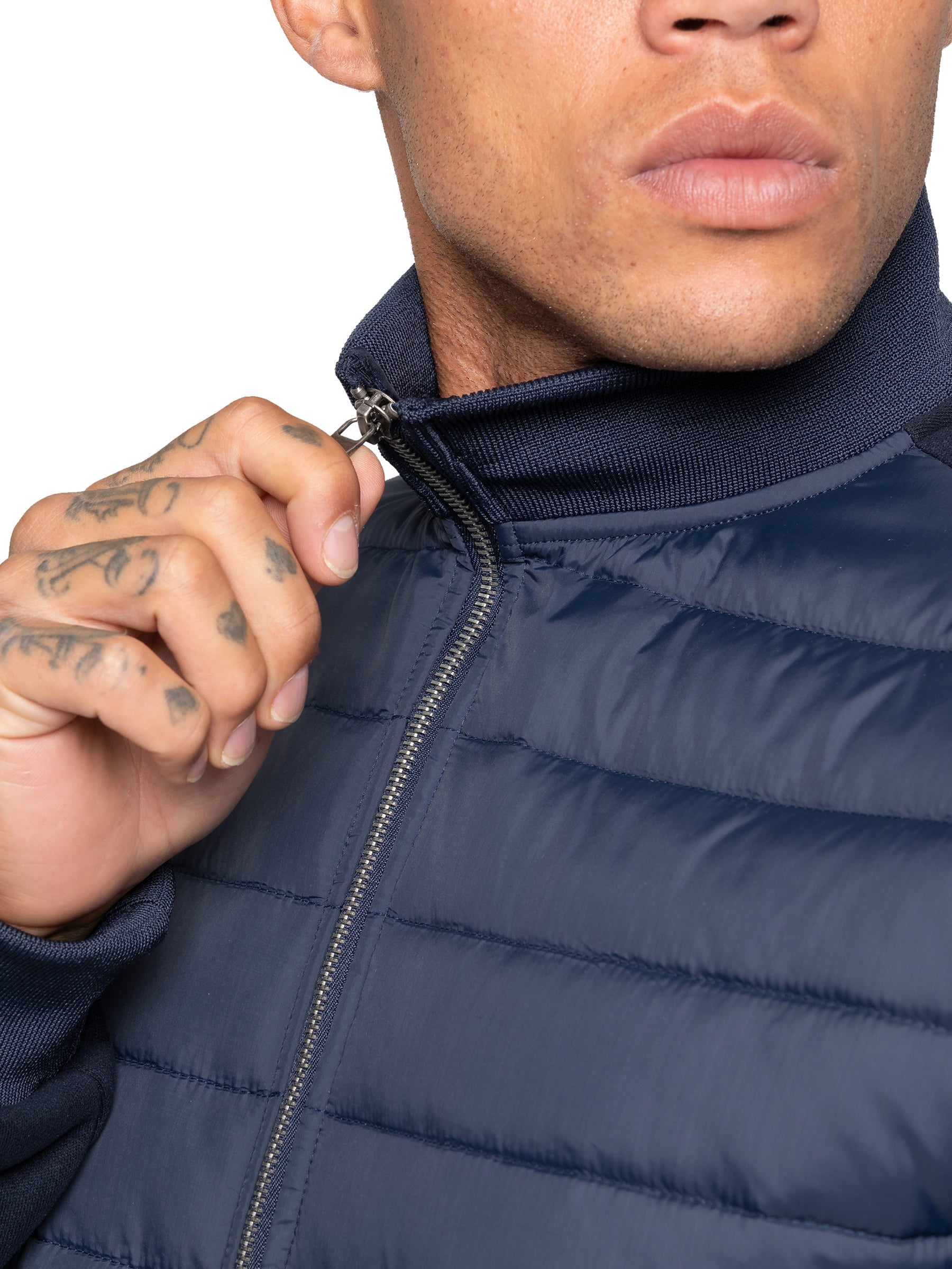 Enzo Milano | Mens Hybrid Jacket