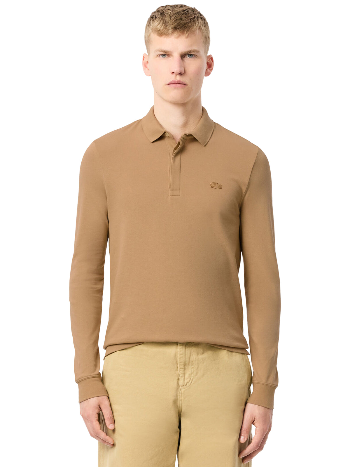 Lacoste | Mens Smart Long Sleeve Polo Shirt