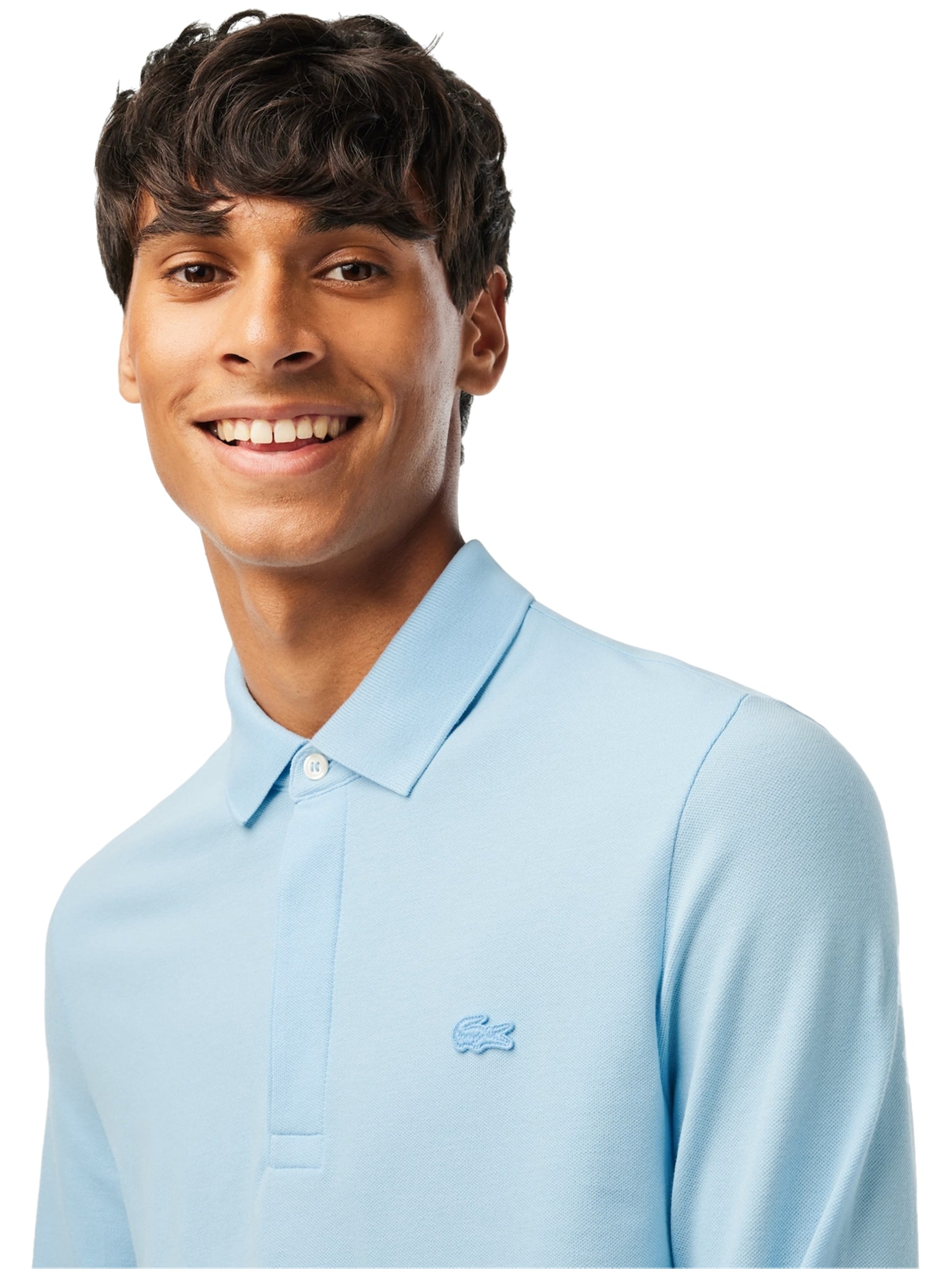 Lacoste | Mens Smart Long Sleeve Polo Shirt