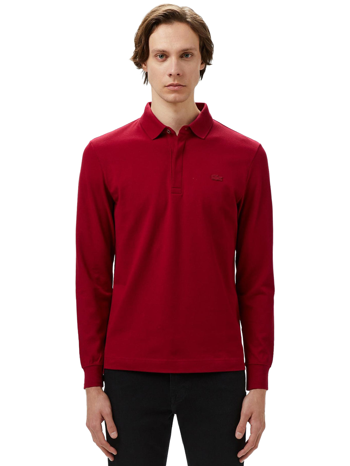 Lacoste | Mens Smart Long Sleeve Polo Shirt