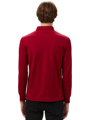 Lacoste | Mens Smart Long Sleeve Polo Shirt