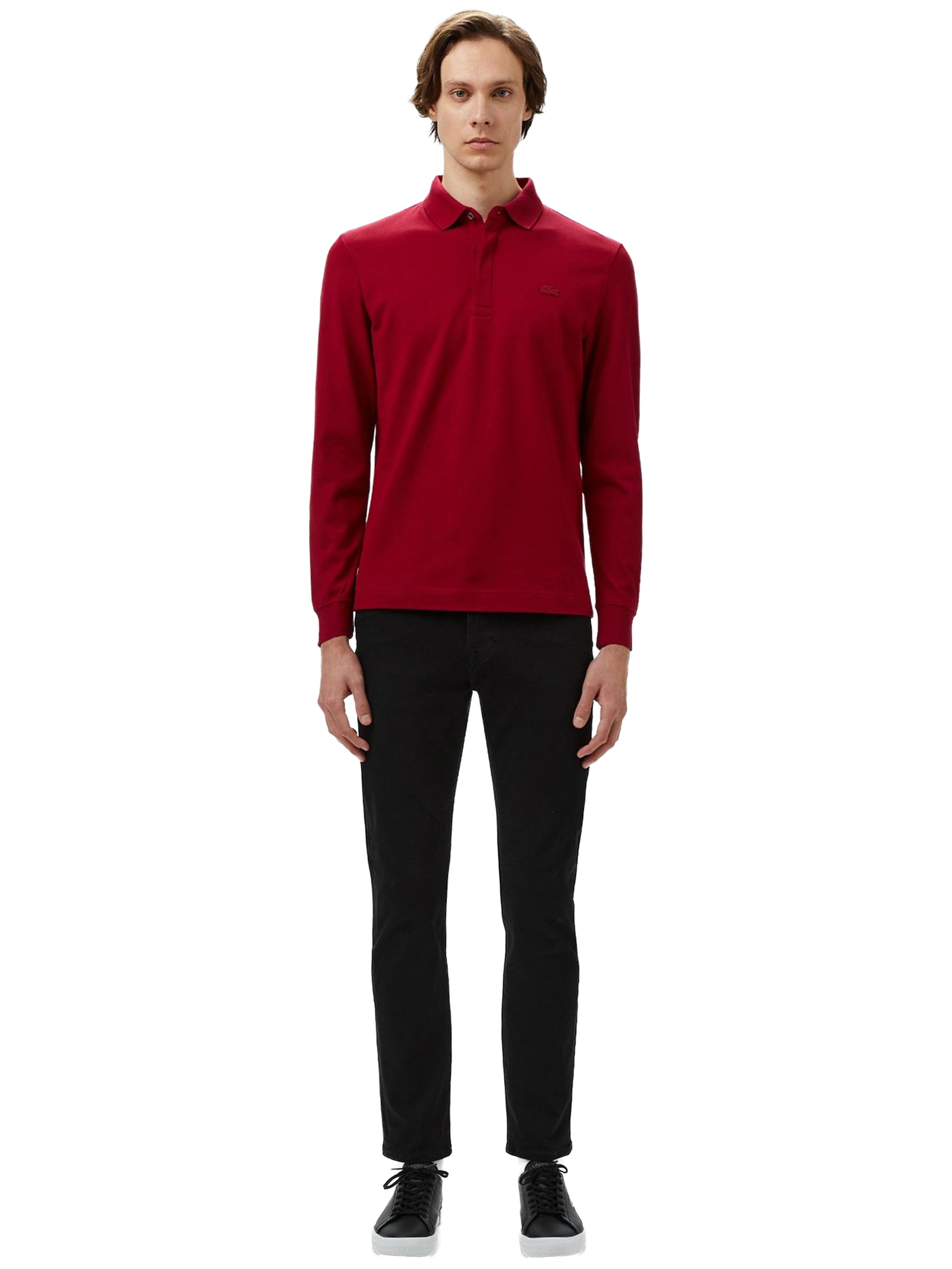 Lacoste | Mens Smart Long Sleeve Polo Shirt