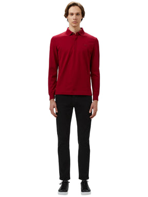Lacoste | Mens Smart Long Sleeve Polo Shirt