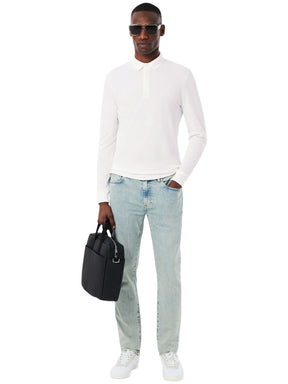 Lacoste | Mens Smart Long Sleeve Polo Shirt