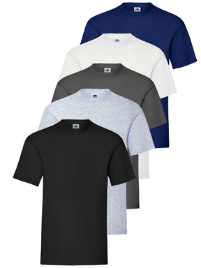 Fruit of the Loom Mens 5 Pack T-Shirts