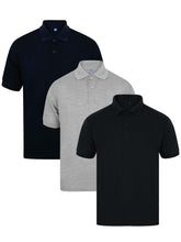 Kruze | Mens Polo T-Shirts (3 Pack)