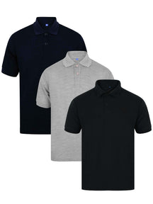 Kruze | Mens Polo T-Shirts (3 Pack)