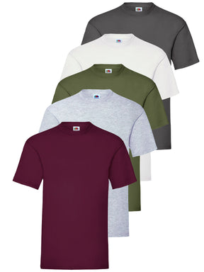 Fruit of the Loom Mens 5 Pack T-Shirts