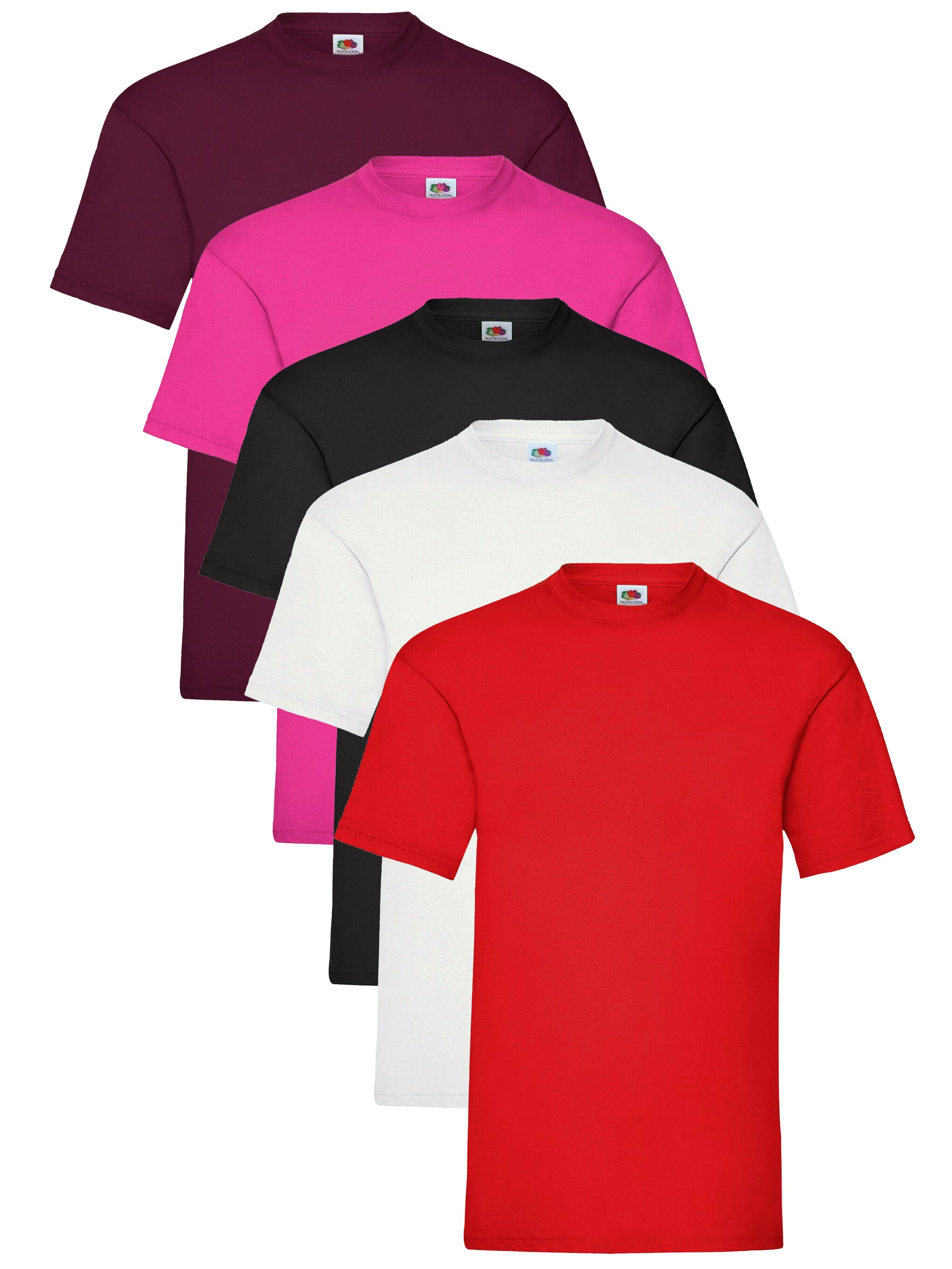 Fruit of the Loom Mens 5 Pack T-Shirts