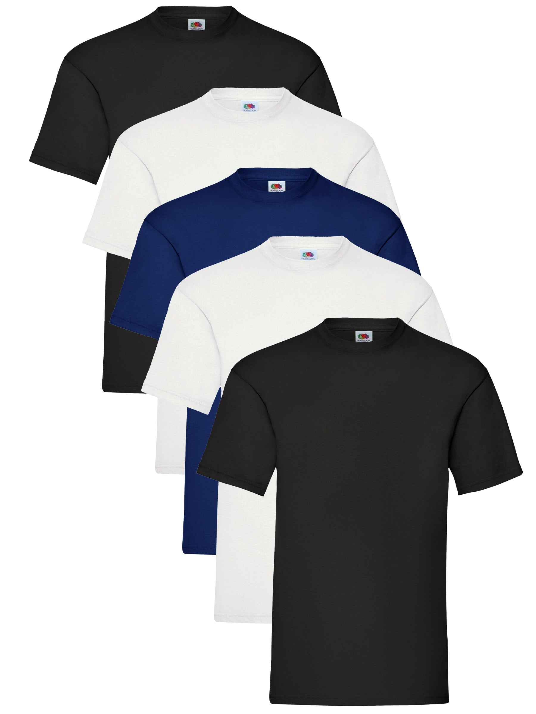 Fruit of the Loom Mens 5 Pack T-Shirts