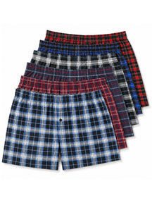 Kruze | Mens Woven Boxers Assorted 6 Pack