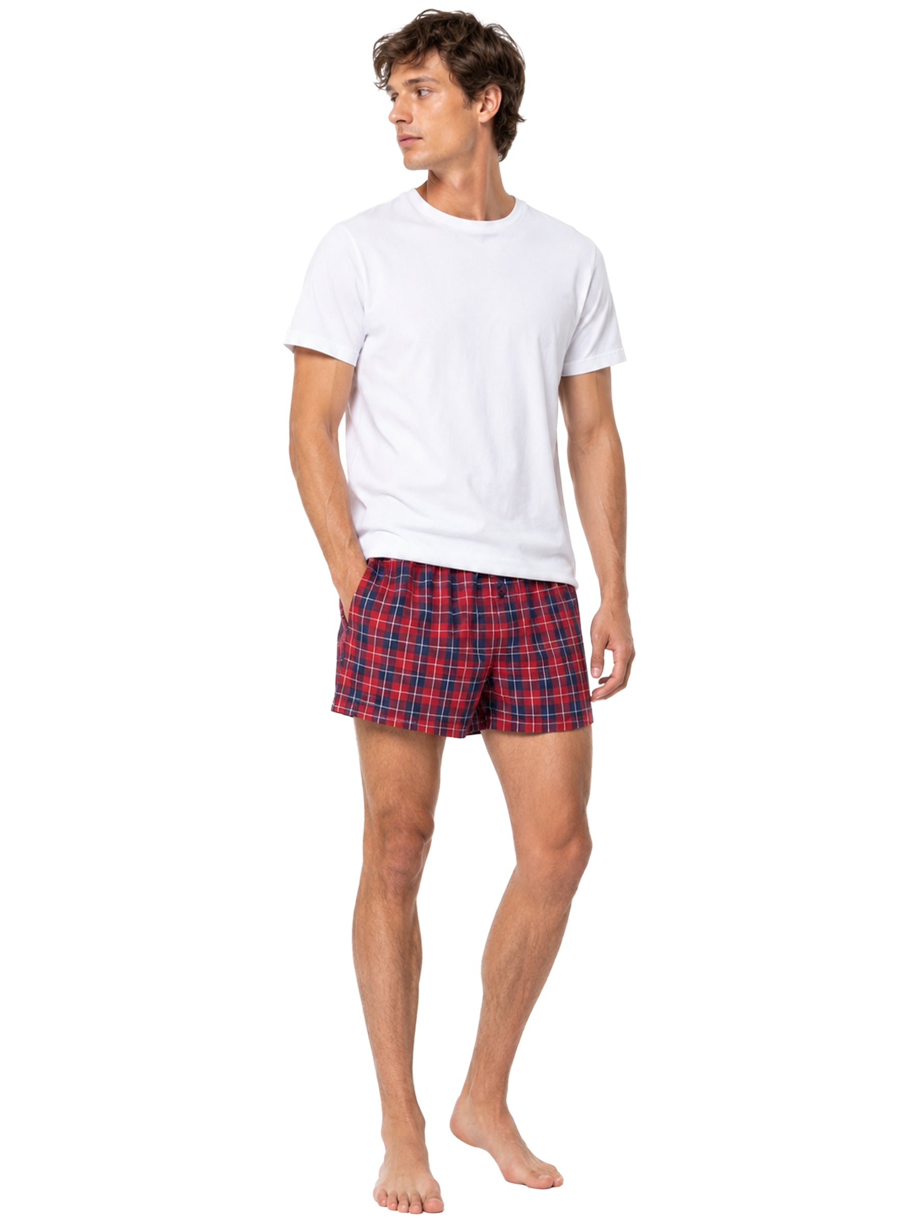 Kruze | Mens Woven Boxers Assorted 6 Pack
