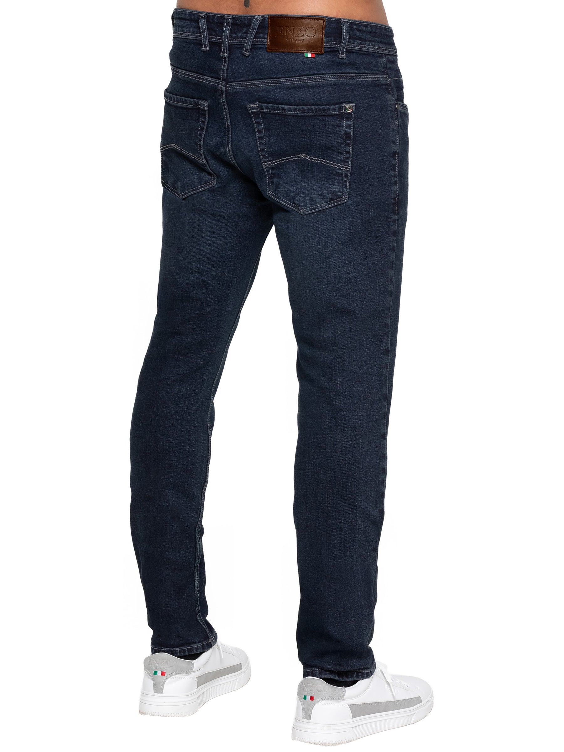 Enzo Milano | Men’s Classic Tapered Jeans