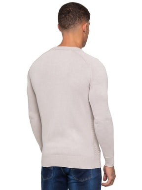 Enzo | Mens Crew Neck Knit Jumper