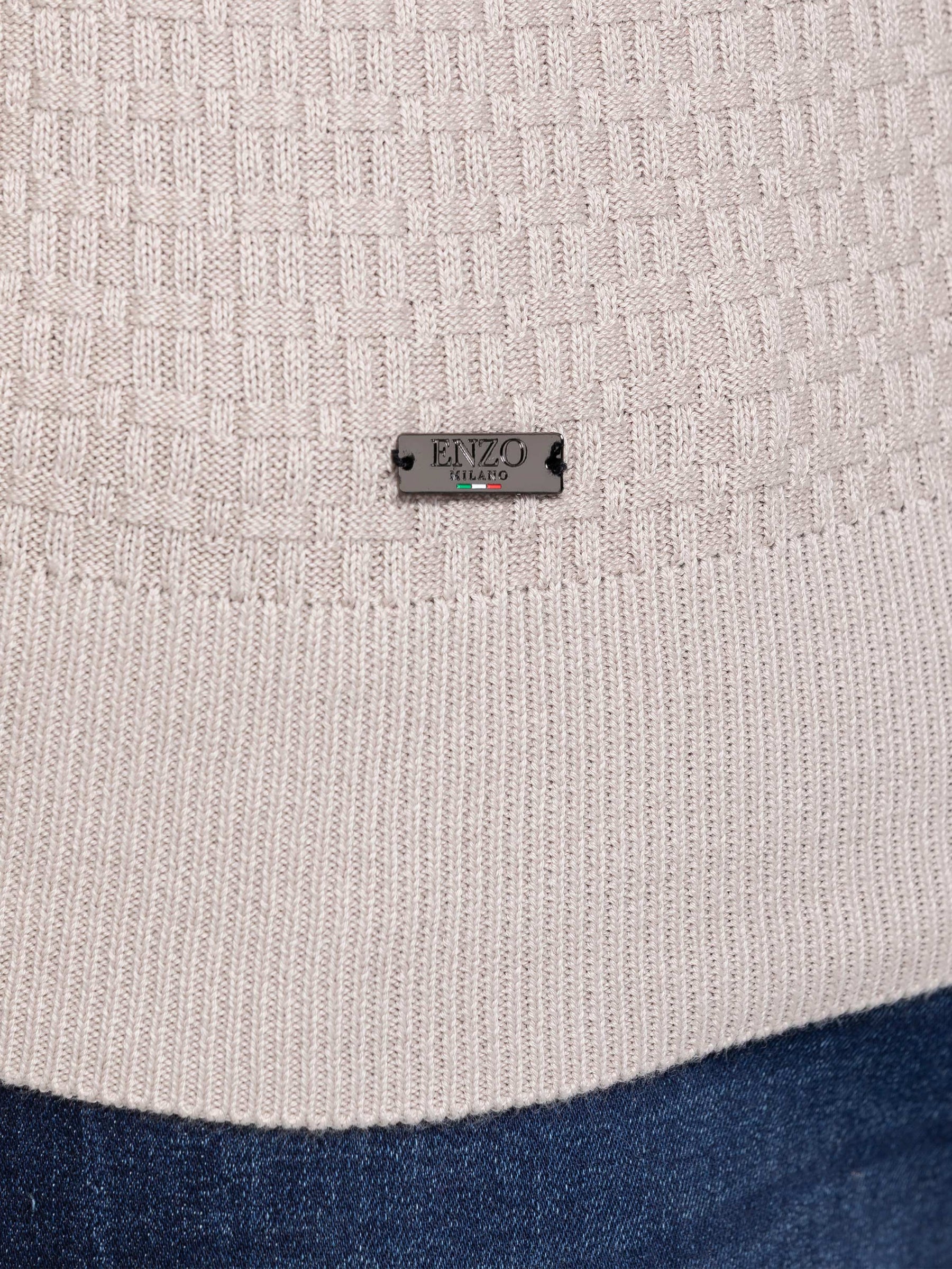 Enzo | Mens Crew Neck Knit Jumper