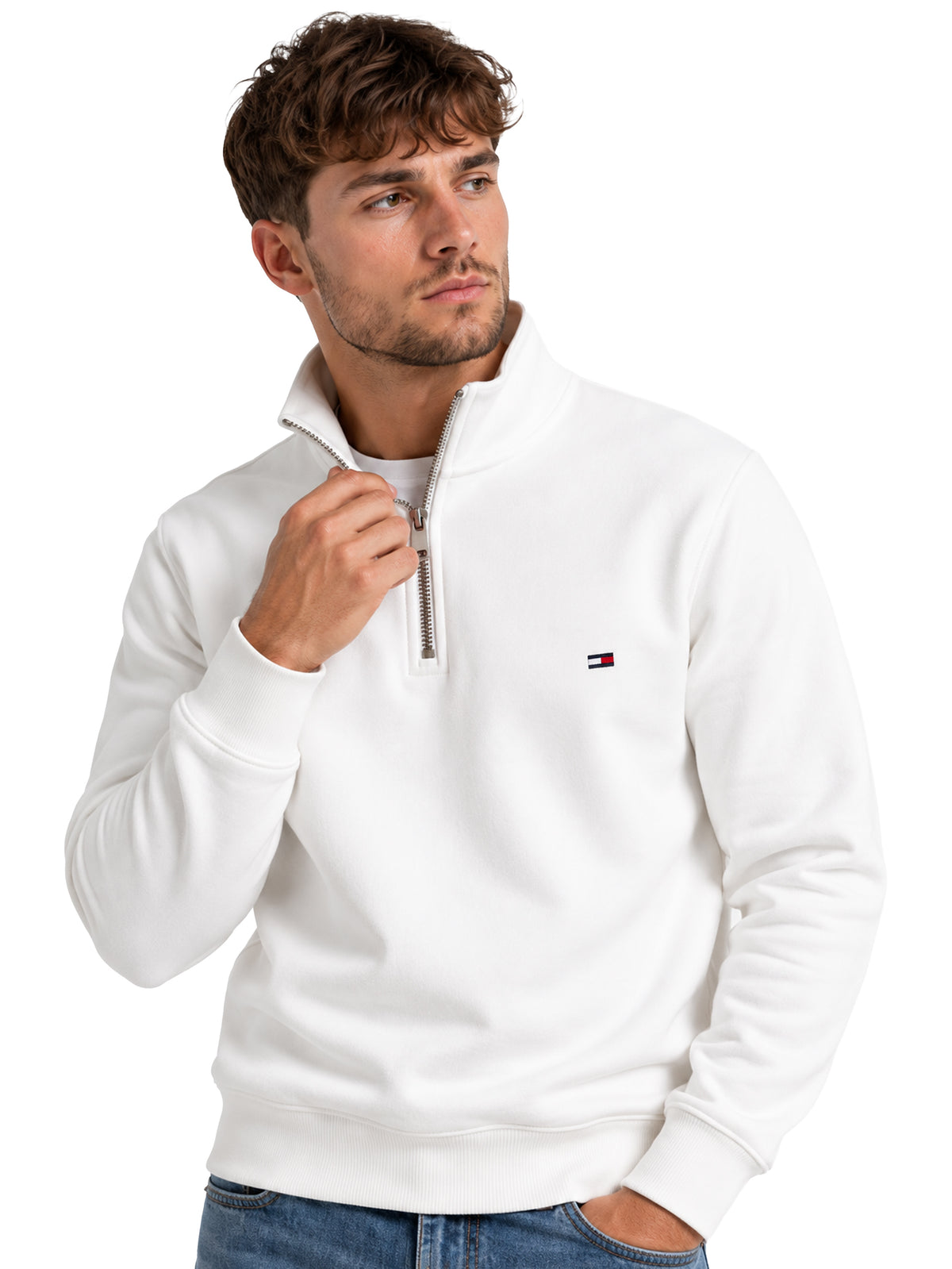 Tommy Hilfiger | Mens Half Zip Sweatshirt