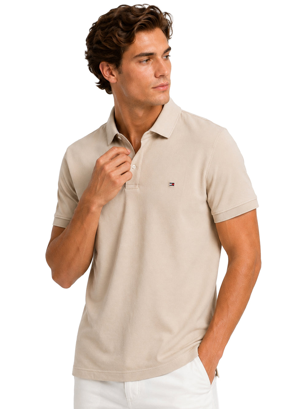 Raw Denim New Arrivals Men’s T-Shirts – Gant, Tommy Hilfiger & Lacoste Styles 4 Amz Tommy Hilfiger VX9120338 Beige