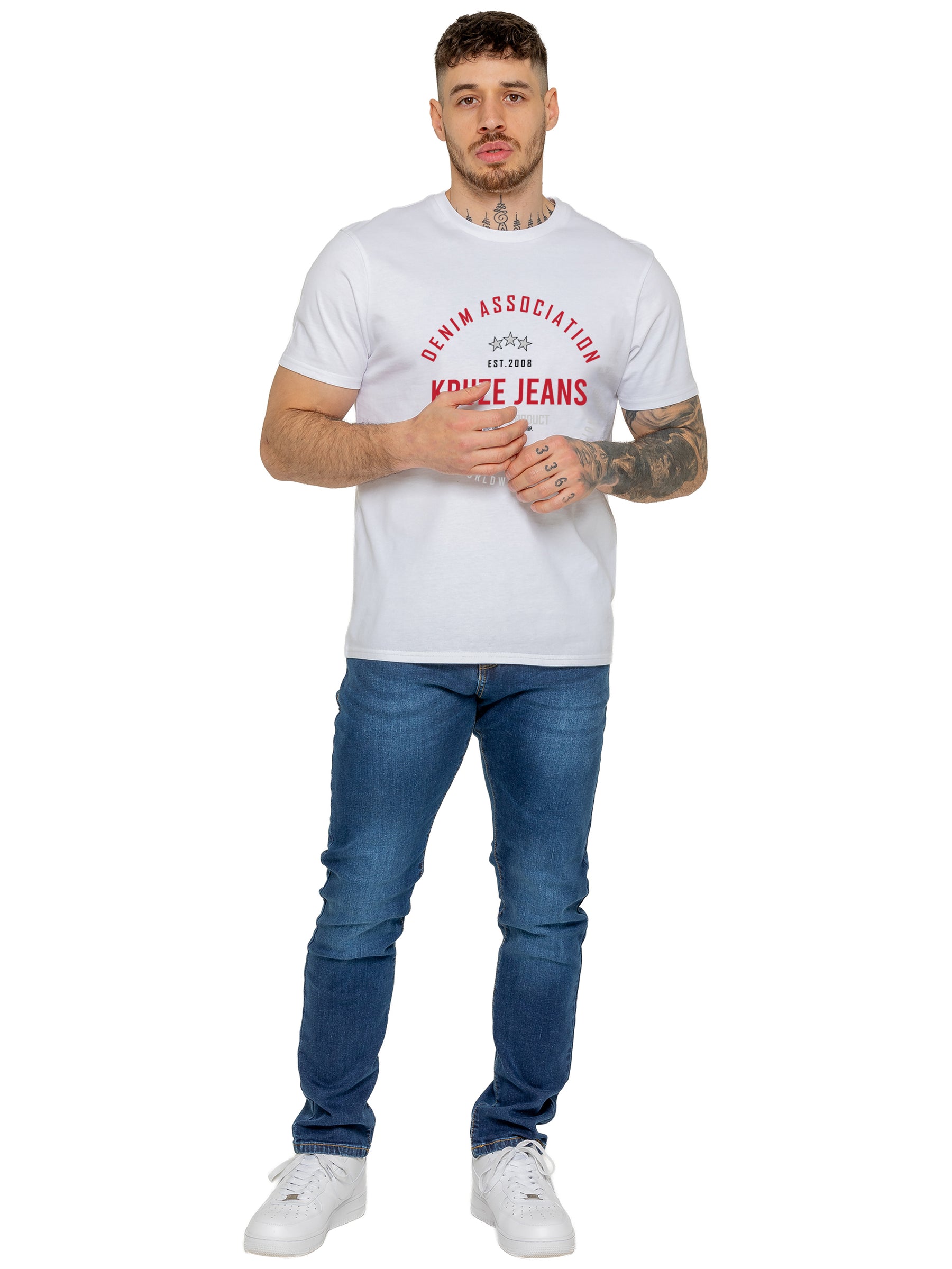 Kruze | Mens Printed T-Shirt 3 Pack