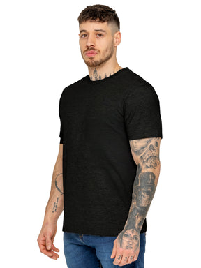 Kruze | Mens Crew Neck T-Shirt 5 Pack