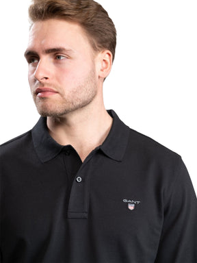 GANT_POLO_LS Copy of Gant | Mens Long Sleeve Polo Shirt GANT RAWDENIM