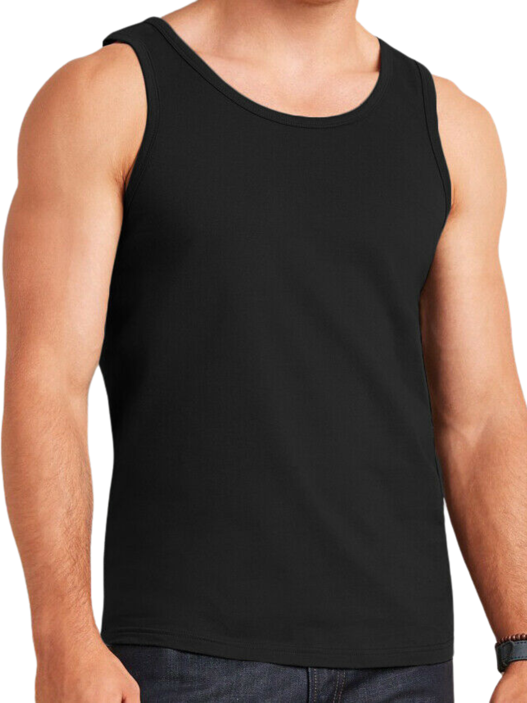 Mens Cotton Vest Casual Gym Tops