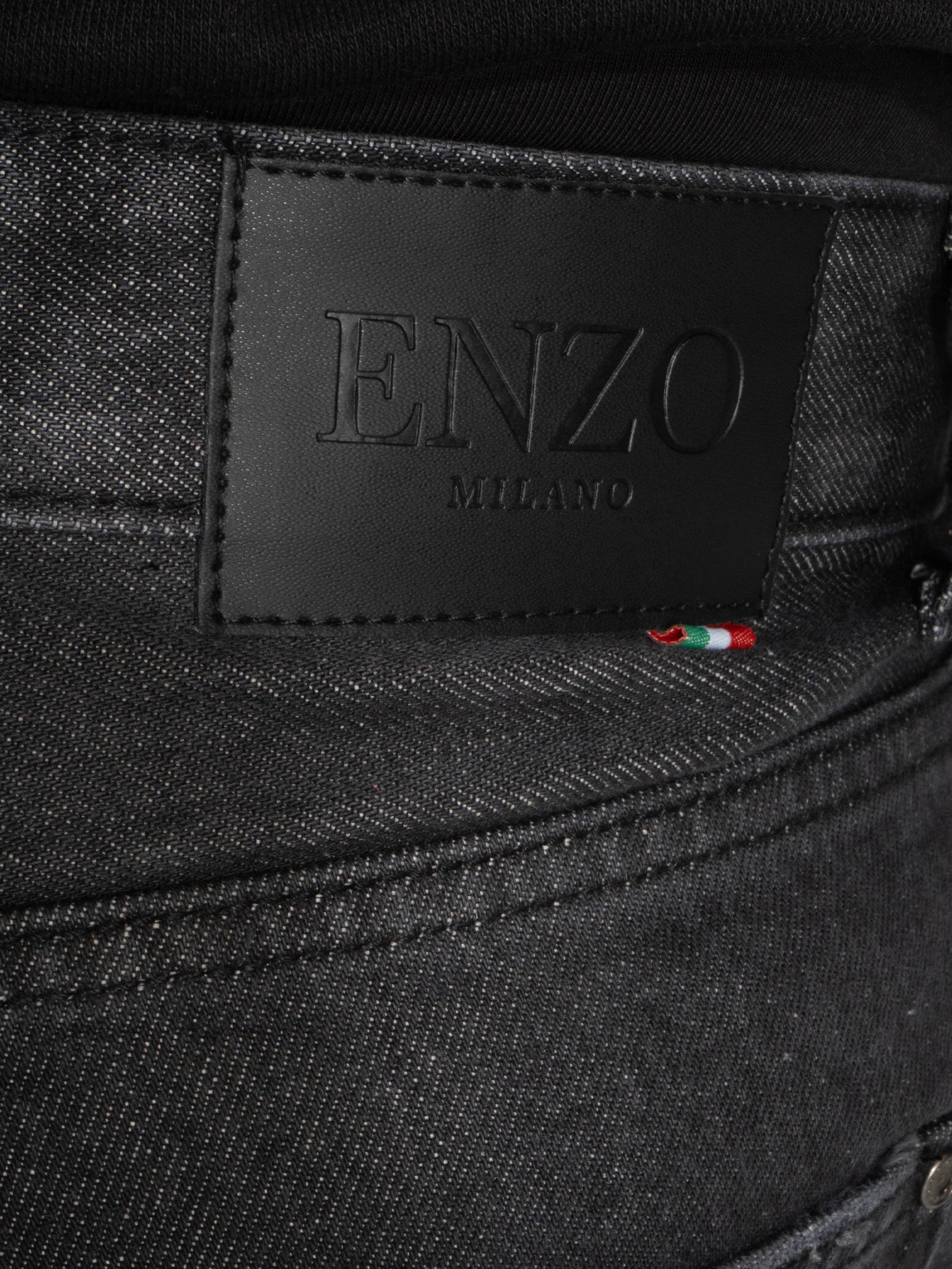 Enzo Milano | Mens Baggy Fit Jeans