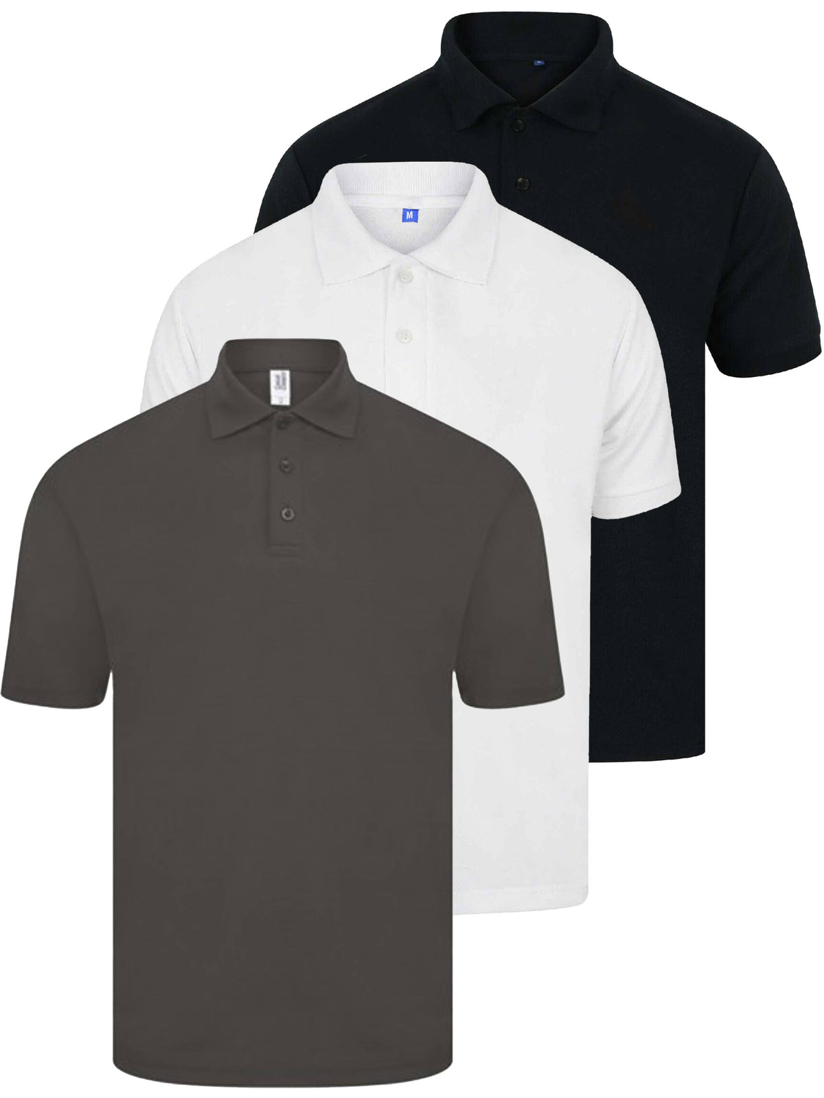 KZPL105 3PK Kruze | Mens Polo T-Shirts (3 Pack) (Copy) KRUZE RAWDENIM