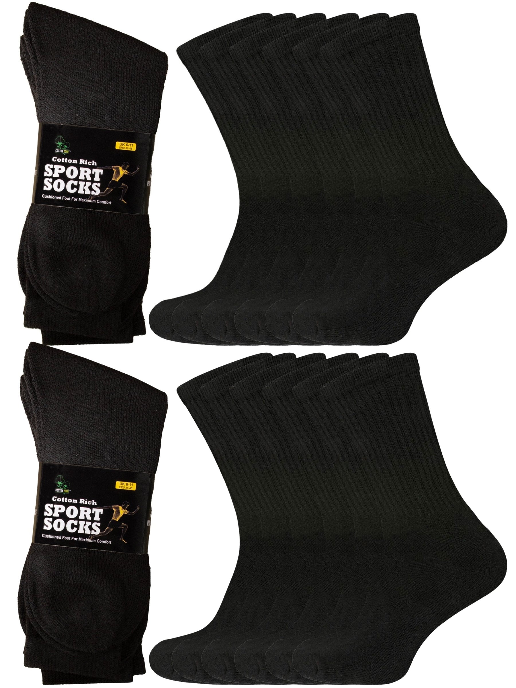 CZ23 Mens Sports Socks Ankle Gym Socks 15 Pack GUEST BRAND RAWDENIM