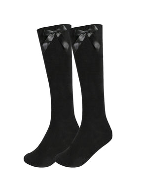 Ladies Girls Knee High Socks 6 Pack