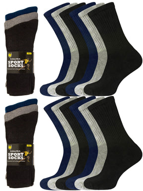 CZ23 Mens Sports Socks Ankle Gym Socks 15 Pack GUEST BRAND RAWDENIM