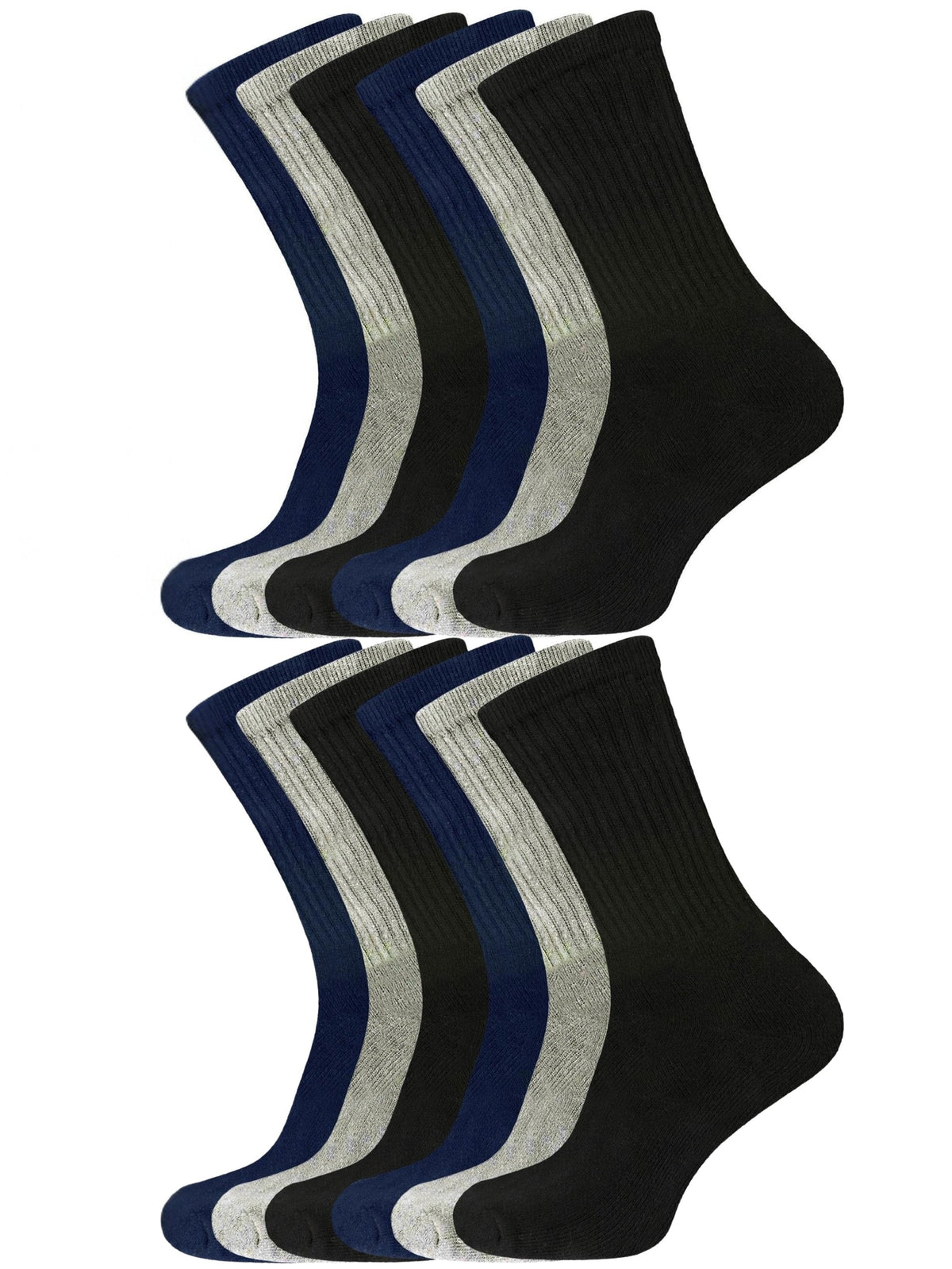 CZ23 Mens Sports Socks Ankle Gym Socks 15 Pack GUEST BRAND RAWDENIM