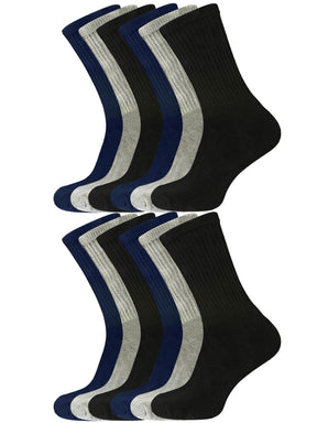 CZ23 Mens Sports Socks Ankle Gym Socks 15 Pack GUEST BRAND RAWDENIM