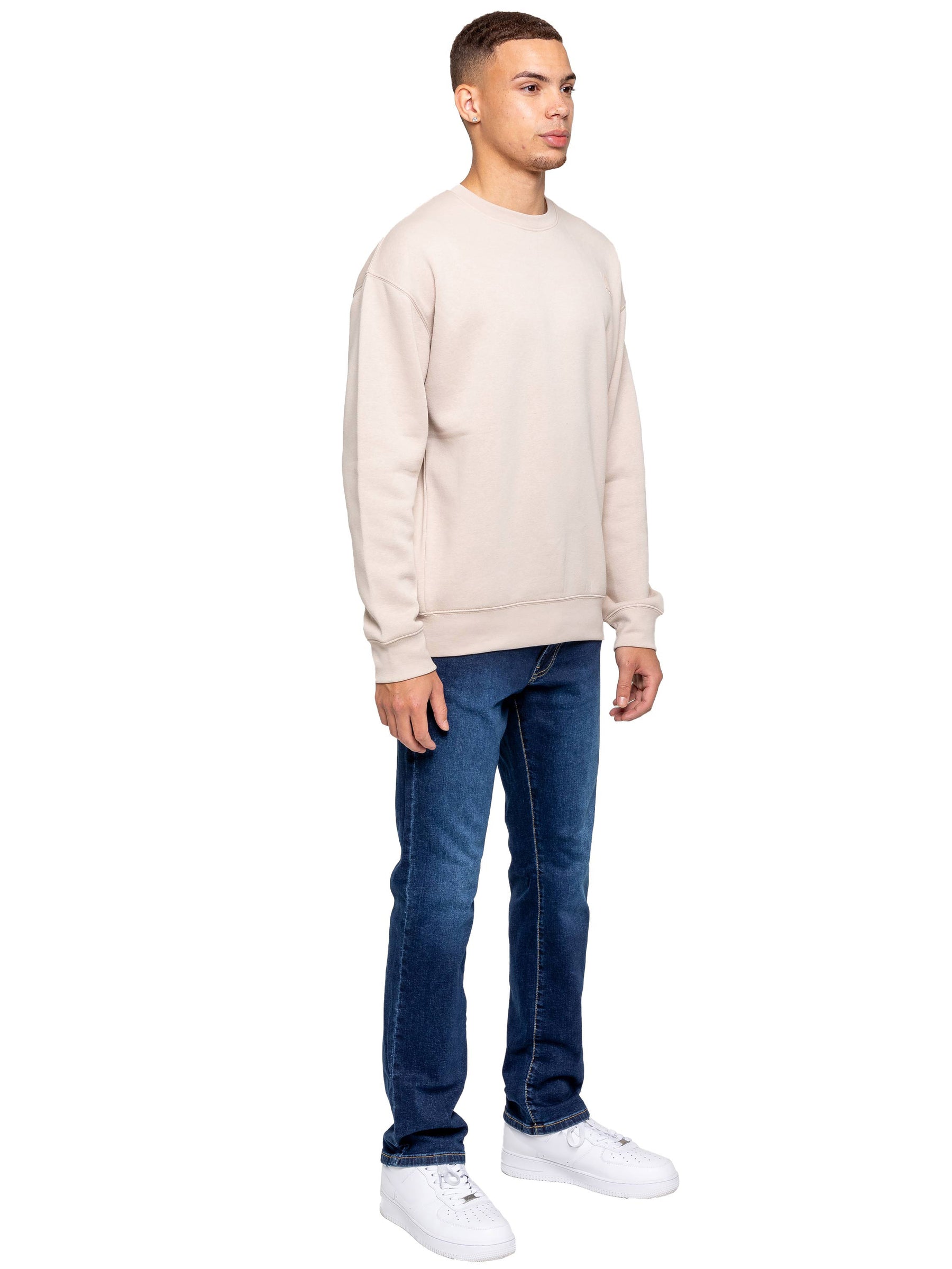 Kruze | Mens Fleece Hooded Sweatshirt Top