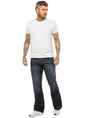 APT Designer | Men's Classic Boot Cut Denim Jeans