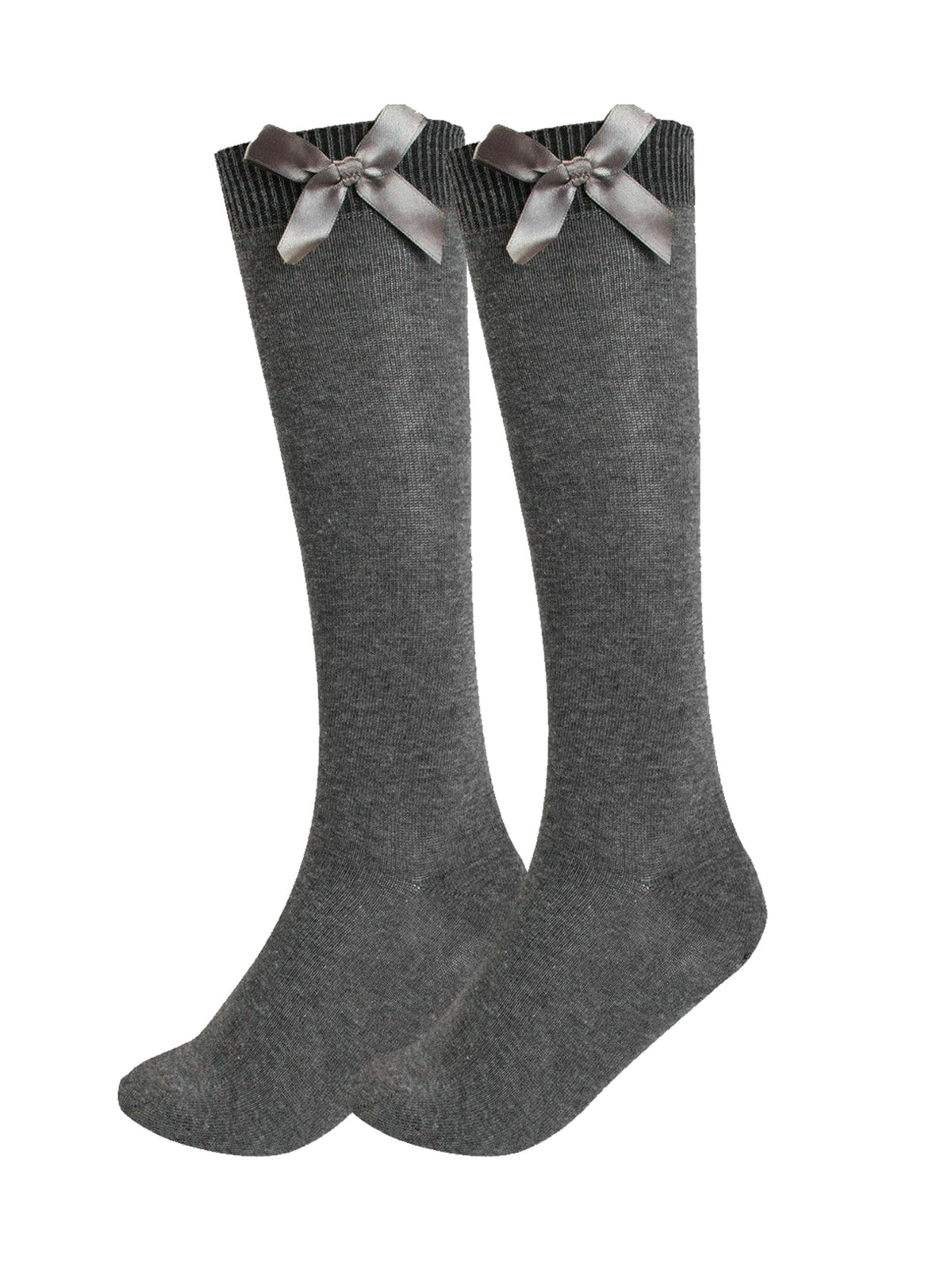 Ladies Girls Knee High Socks 6 Pack