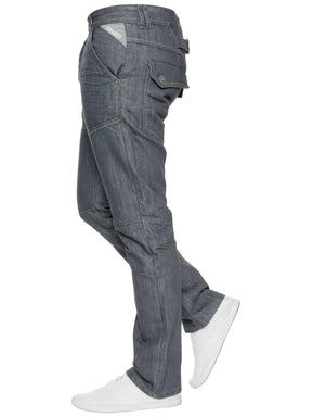 MIGUEL Copy of Enzo Mens Miguel Straight Leg Denim Jeans ENZO RAWDENIM