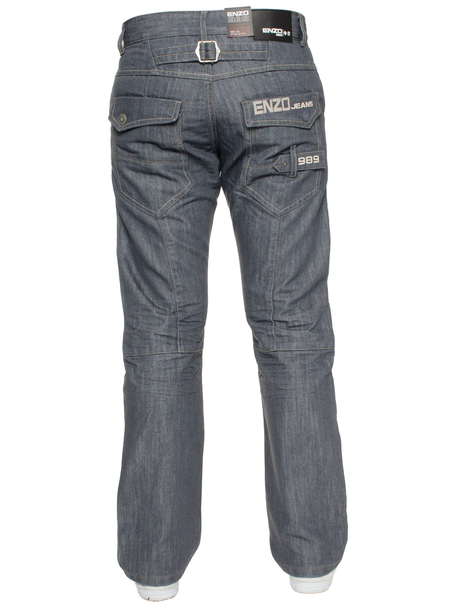 MIGUEL Copy of Enzo Mens Miguel Straight Leg Denim Jeans ENZO RAWDENIM