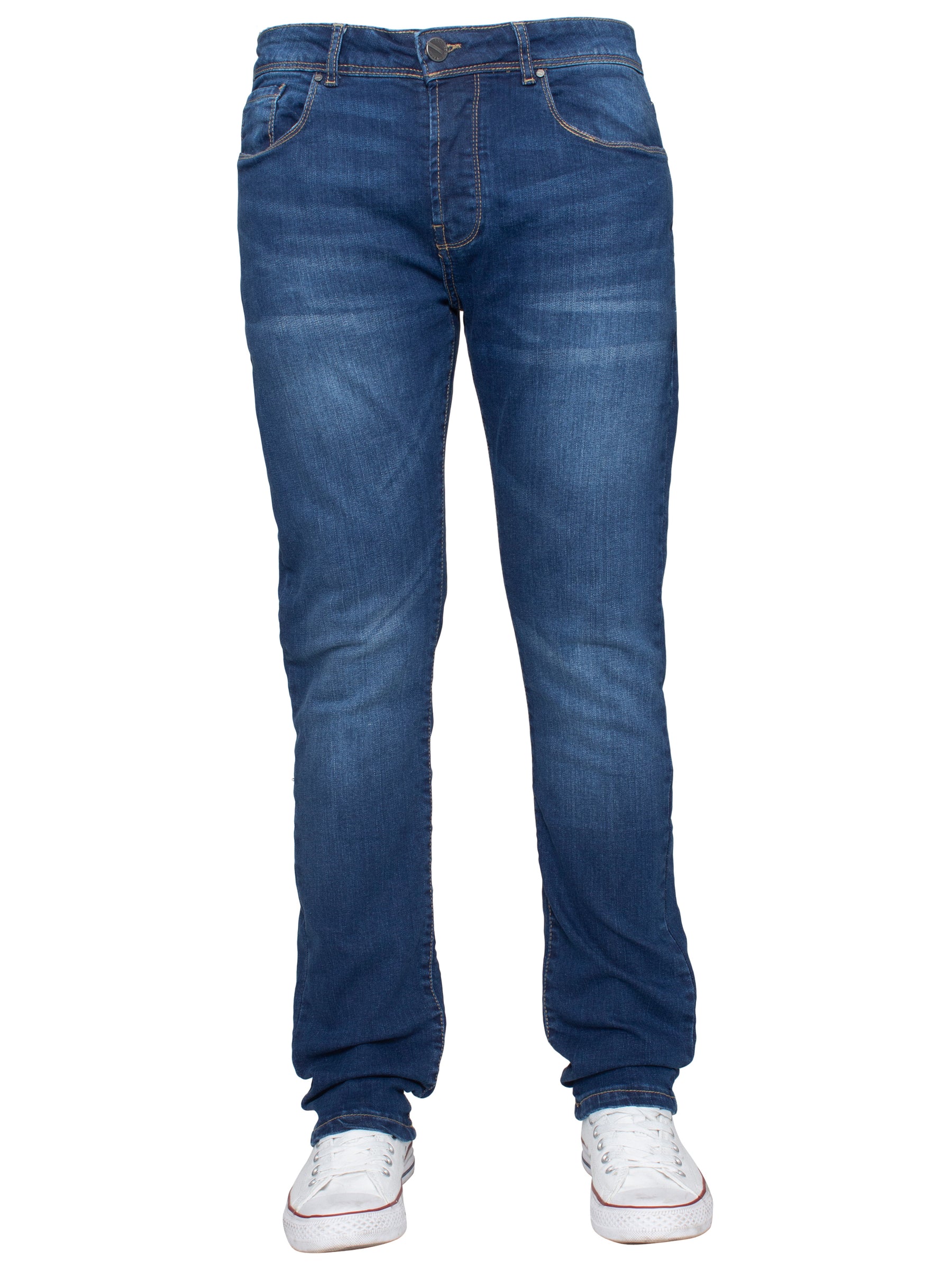 Enzo Mens Hernando Slim Fit Jeans ENZO RAWDENIM