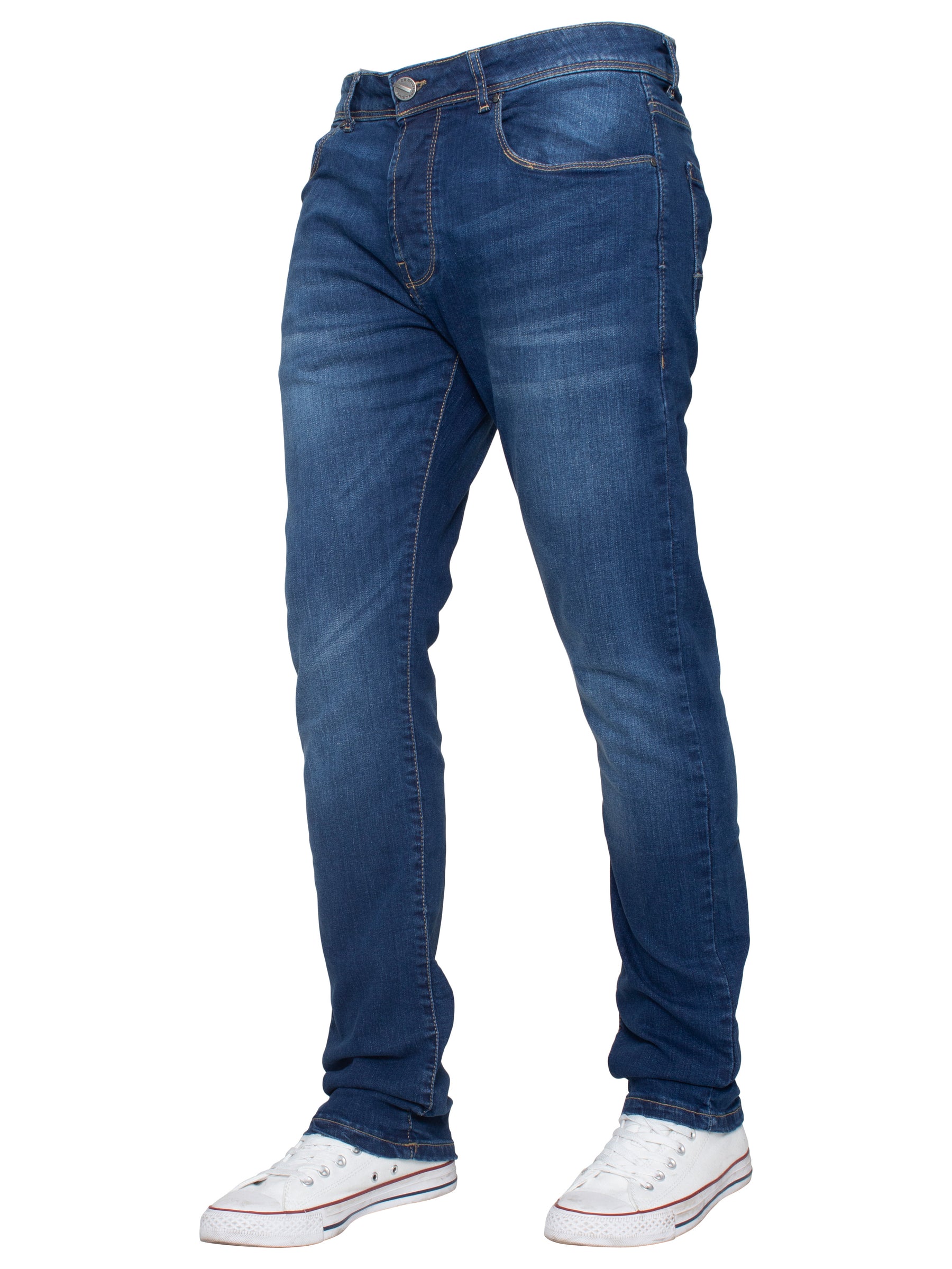 Enzo Mens Hernando Slim Fit Jeans ENZO RAWDENIM